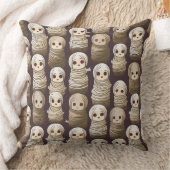 ハロウィーンのミイラ クッション (ブランケット)