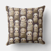 ハロウィーンのミイラ クッション (裏面)