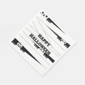 ハロウィーンのミイラ スタンダードランチョンナプキン (角)