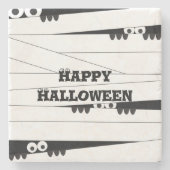 ハロウィーンのミイラ ストーンコースター (正面)