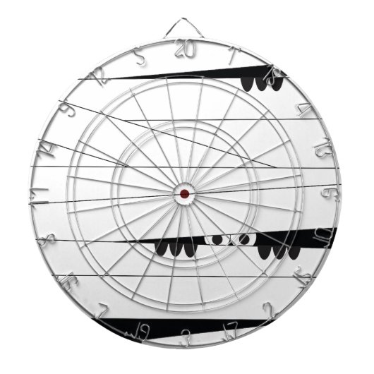 ハロウィーンのミイラ ダーツボード (正面)