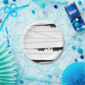 ハロウィーンのミイラ ペーパープレート (パーティー)