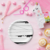 ハロウィーンのミイラ ペーパープレート (パーティー)