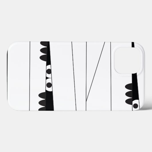 ハロウィーンのミイラ Case-Mate iPhoneケース (裏面 (横))