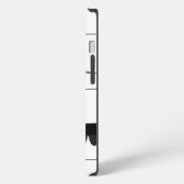 ハロウィーンのミイラ iPhoneケース (左側面)