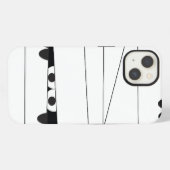 ハロウィーンのミイラ iPhoneケース (裏面横)
