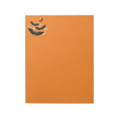 ハロウィーンのメモ帳 – こうもり ノートパッド (回転)