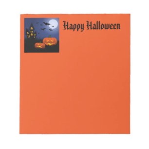 ハロウィーンのメモ帳 ノートパッド