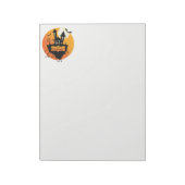 ハロウィーンのメモ帳 ノートパッド (回転)