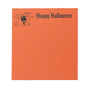 ハロウィーンのメモ帳 ノートパッド