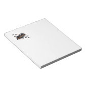 ハロウィーンのメモ帳 ノートパッド (アングル)