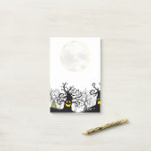 ハロウィーンのメモ ポストイット (デスク上)