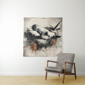 ハロウィーンのユニコーン タペストリー (インサイチュ(横))