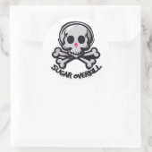 ハロウィーンのユーモア ラウンドシール (バッグ)