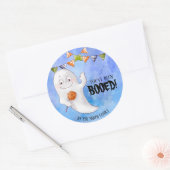 ハロウィーンのラウンドクラシックシール ラウンドシール (封筒)