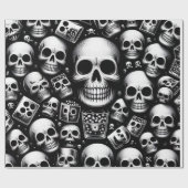 ハロウィーンのラッピング紙 ラッピングペーパー (フラット)