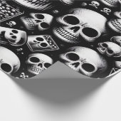 ハロウィーンのラッピング紙 ラッピングペーパー (角)