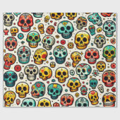 ハロウィーンのラッピング紙 ラッピングペーパー (フラット)