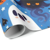 ハロウィーンのラッピング紙 ラッピングペーパー (ロールコーナー)