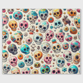 ハロウィーンのラッピング紙 ラッピングペーパー (フラット)