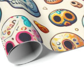 ハロウィーンのラッピング紙 ラッピングペーパー (ロールコーナー)