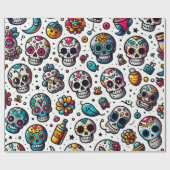 ハロウィーンのラッピング紙 ラッピングペーパー (フラット)