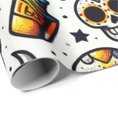 ハロウィーンのラッピング紙 ラッピングペーパー (ロールコーナー)