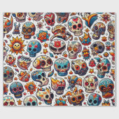 ハロウィーンのラッピング紙... ラッピングペーパー (フラット)