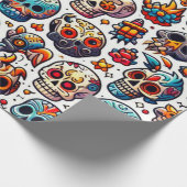 ハロウィーンのラッピング紙... ラッピングペーパー (角)