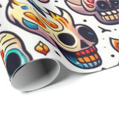 ハロウィーンのラッピング紙... ラッピングペーパー (ロールコーナー)