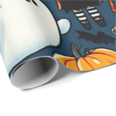 ハロウィーンのラッピング紙 ラッピングペーパー (ロールコーナー)