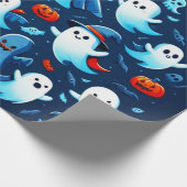 ハロウィーンのラッピング紙 ラッピングペーパー (角)