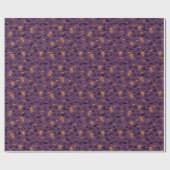 ハロウィーンのラッピング紙。 ラッピングペーパー (フラット)