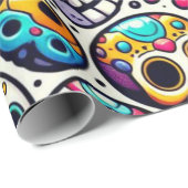 ハロウィーンのラッピング紙... ラッピングペーパー (ロールコーナー)