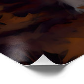 ハロウィーンのラフコリーとカボチャ怖い ポスター (コーナー)