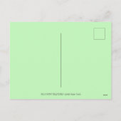 ハロウィーンのロードトリップ、ジャックと黒猫の友人 シーズンポストカード (裏面)