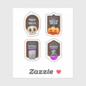 ハロウィーンの不気味なホラーシールコレクション シール (シート)