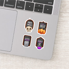 ハロウィーンの不気味なホラーシールコレクション シール