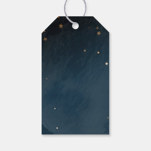 ハロウィーンの不気味な不気味な誕生日の好意 ギフトタグ (裏面)