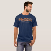 ハロウィーンの不気味な夜ハロウィンギフト Tシャツ (正面フル)