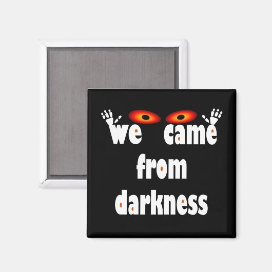 ハロウィーンの不気味な季節がここにある マグネット (正面/裏面)