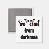 ハロウィーンの不気味な季節がここにある マグネット (正面/裏面)