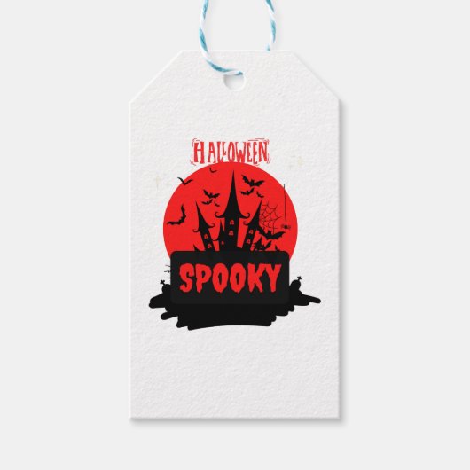 ハロウィーンの世界 ギフトタグ (正面)