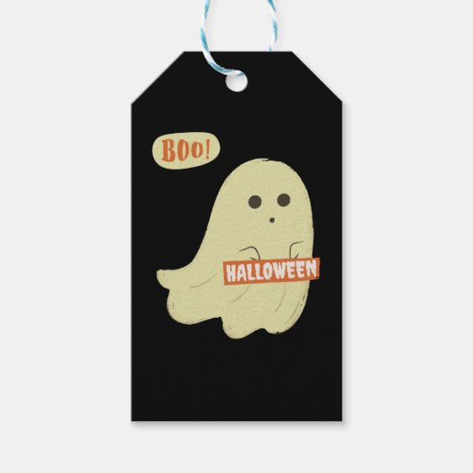 ハロウィーンの世界 ギフトタグ (正面)