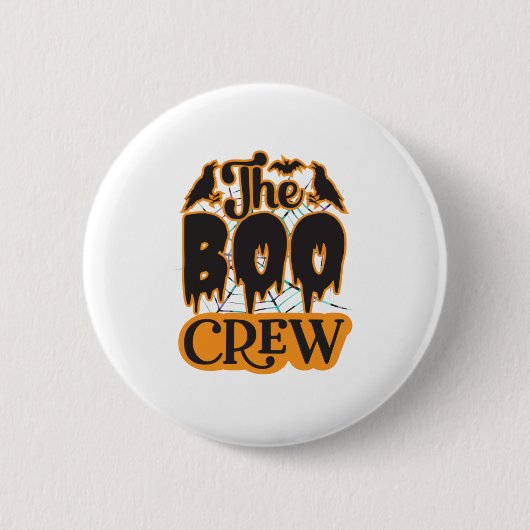 ハロウィーンの乗組員 缶バッジ (正面)