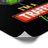 ハロウィーンの信号私は信号機 ポスター (角)