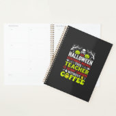 ハロウィーンの先生は十分怖いコーヒーデザイン_1 プランナー手帳 (ディスプレー)