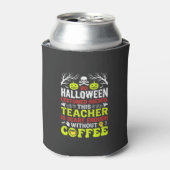 ハロウィーンの先生は十分怖いコーヒーデザイン_1 缶クーラー (缶正面)