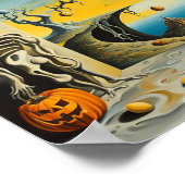 ハロウィーンの入り口 ポスター (角)