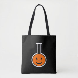 ハロウィーンの化学カボチャ トートバッグ